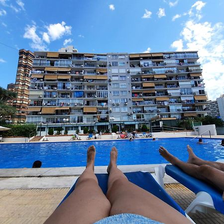 Happy Loix Wifi Aa Garage Pool Apartment Benidorm Exterior foto