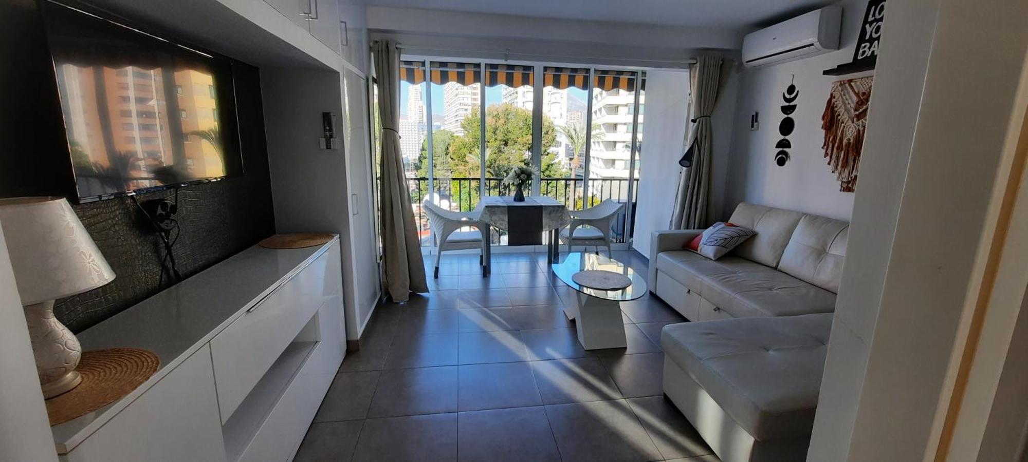 Happy Loix Wifi Aa Garage Pool Apartment Benidorm Exterior foto
