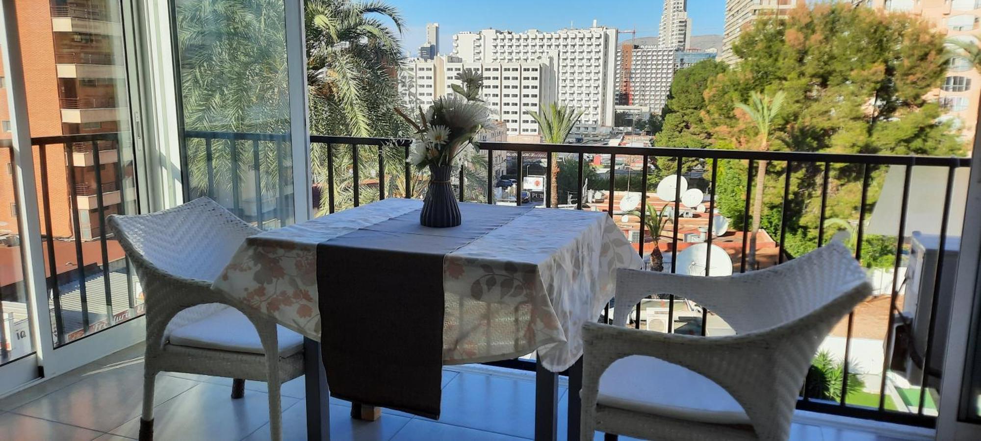 Happy Loix Wifi Aa Garage Pool Apartment Benidorm Exterior foto