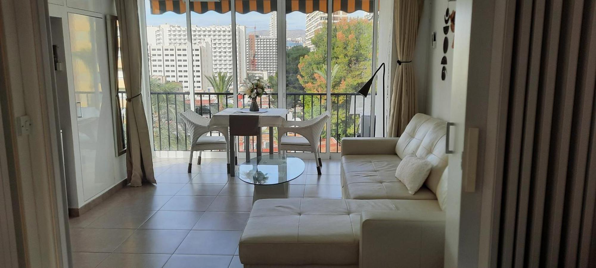 Happy Loix Wifi Aa Garage Pool Apartment Benidorm Exterior foto