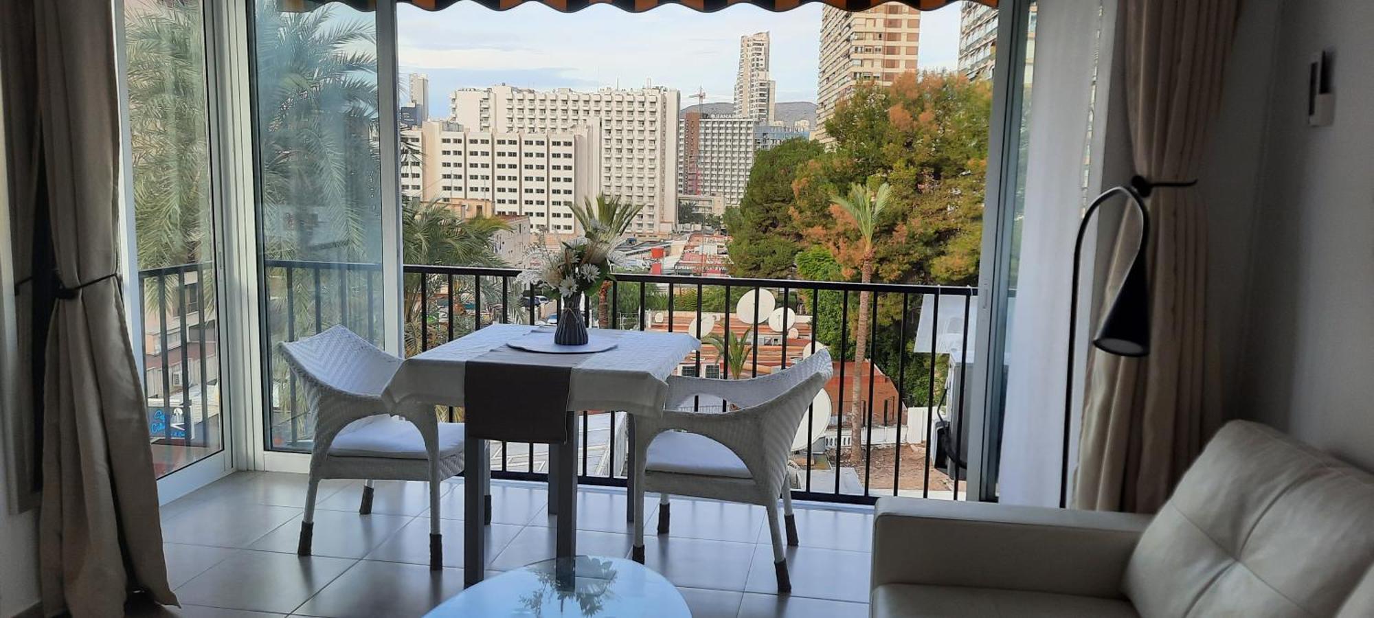 Happy Loix Wifi Aa Garage Pool Apartment Benidorm Exterior foto
